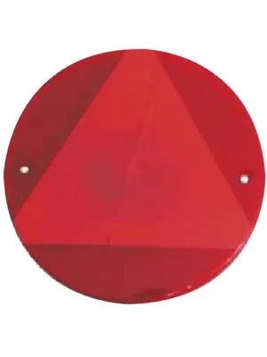 Časově Omezené Odrazka kulatá 155 mm, červená