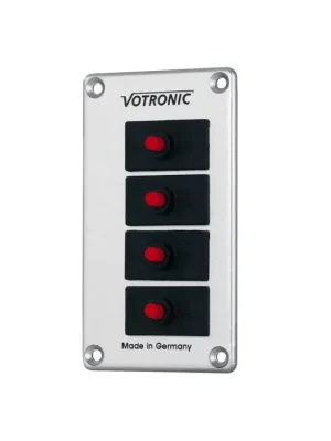 Bezpečná Platba Pojistkový panel Votronic se 4 jističovými moduly