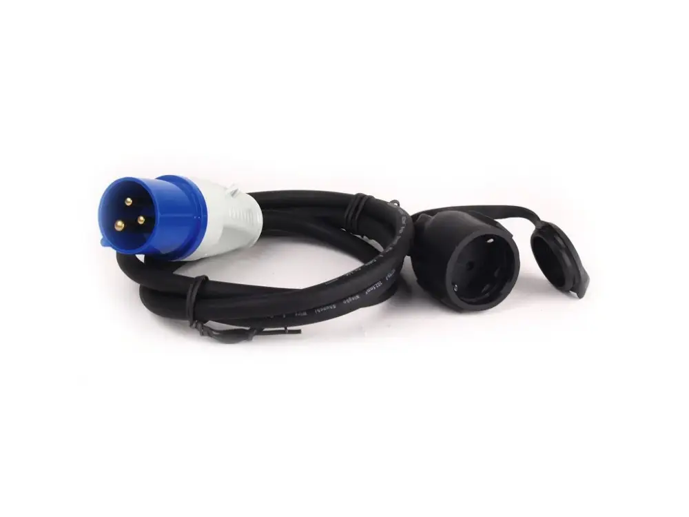 Autentický Připojovací adaptérový kabel Carbest CEE/Schuko 3x2,5mm², délka 1,5m