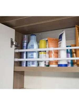 Doprava Zdarma Teleskopická upínací tyč do skříněk - sada 2 kusů