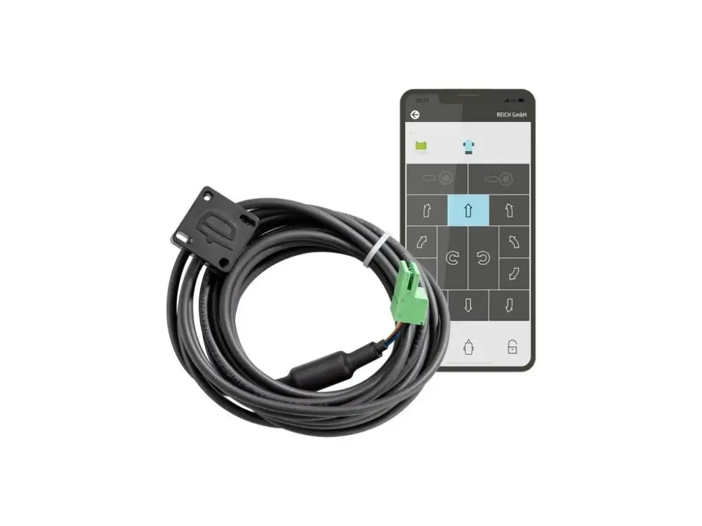 Horká Nabídka Aplikace pro ovládání manévrovacích systémů Easydriver prostřednictvím chytrého telefonu