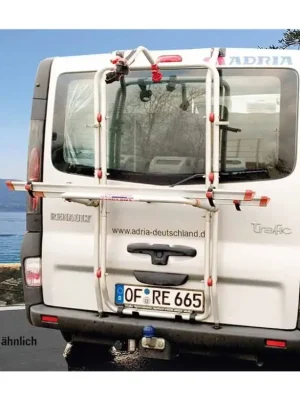 Hliníkový zadní nosič Carry Bike f. 2 kola Renault Trafic zadní dveře Speciální Cena