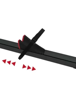 Rail Premium zábradlí na kolo 139 cm, černé Cenová Bomba