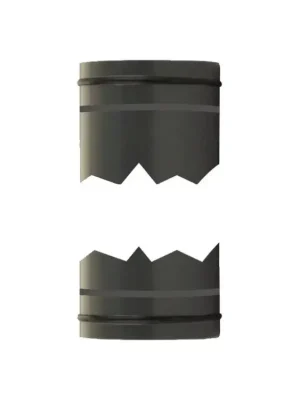 Trubka 0,5m 40mm s O-kroužky na obou stranách Expresní Doručení