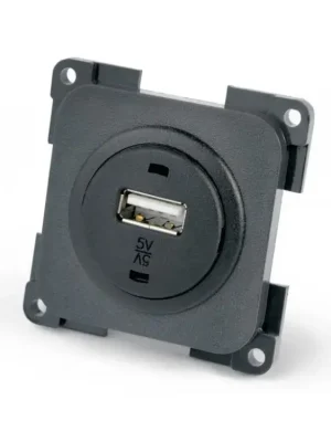 USB zásuvka Inprojal - antracit Jen Po Omezenou Doba