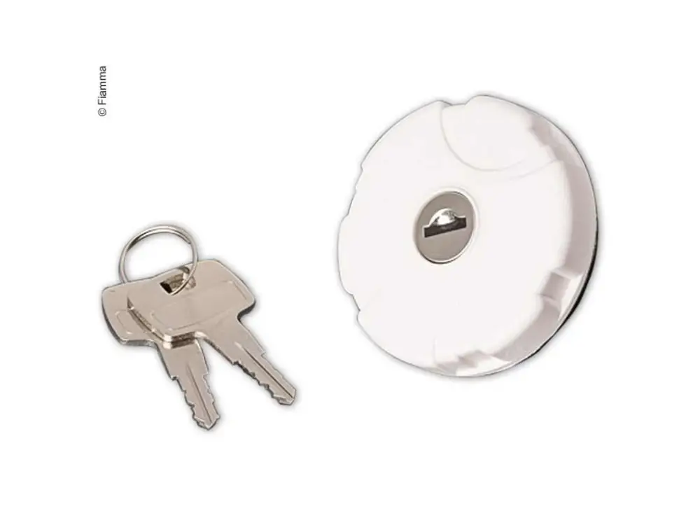 Značkový Uzamykatelný uzávěr Water Cap bílý