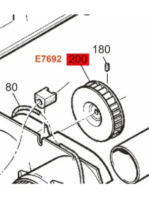 Tovární Cena Kolo ventilátoru Ø76