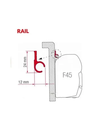 Akční Nabídka Adaptér Rail "R" 300cm