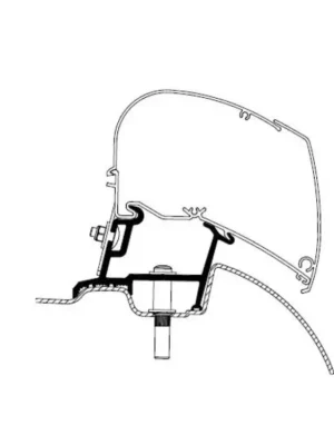 Střešní adapter Thule Omnistor pro MB sprintera VW Crafter Značkový