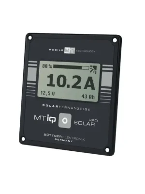 Univerzální solární dálkový indikátor, MT iQ Solar Pro, černý, 95x90x22 mm Rychlé Dodání