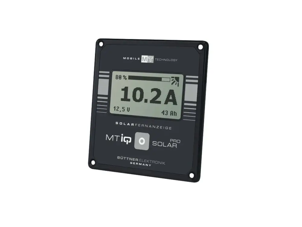 Univerzální solární dálkový indikátor, MT iQ Solar Pro, černý, 95x90x22 mm Rychlé Dodání