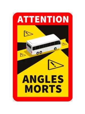 Kup Teď Výstražná značka "Angles Morts" Blind Spot samolepicí