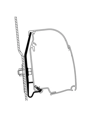 Adaptér na markýzu Westfalia Ford Nugget THULE TO 4900 260cm Horká Nabídka