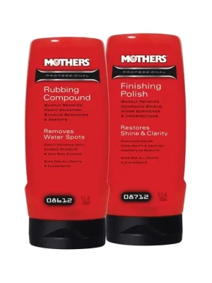 Odeslání Ihned Mothers Professional Paint Restoration System - profesionální sada pro dokonalou obnovu laku- hrubší + jemná finišovací leštěnka (2 x 355 ml)