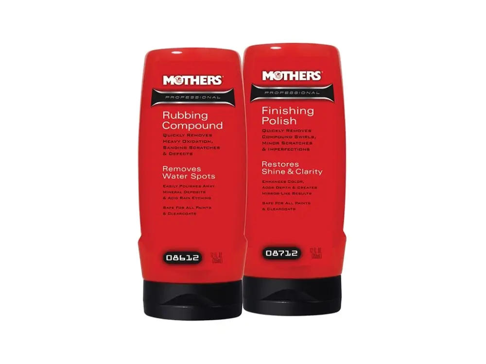 Odeslání Ihned Mothers Professional Paint Restoration System - profesionální sada pro dokonalou obnovu laku- hrubší + jemná finišovací leštěnka (2 x 355 ml)