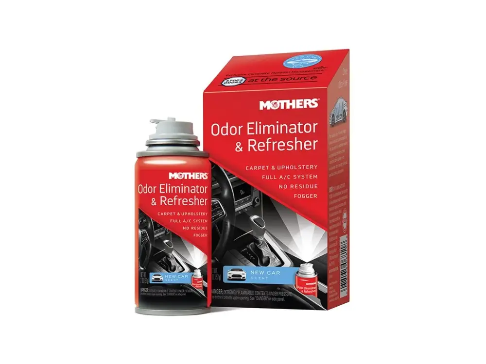 Expresní Doručení Mothers Odor EliminatorRefresher - osvěžovač vzduchu a pohlcovač pachů v interiéru a klimatizaci, vůně New Car, 57 g