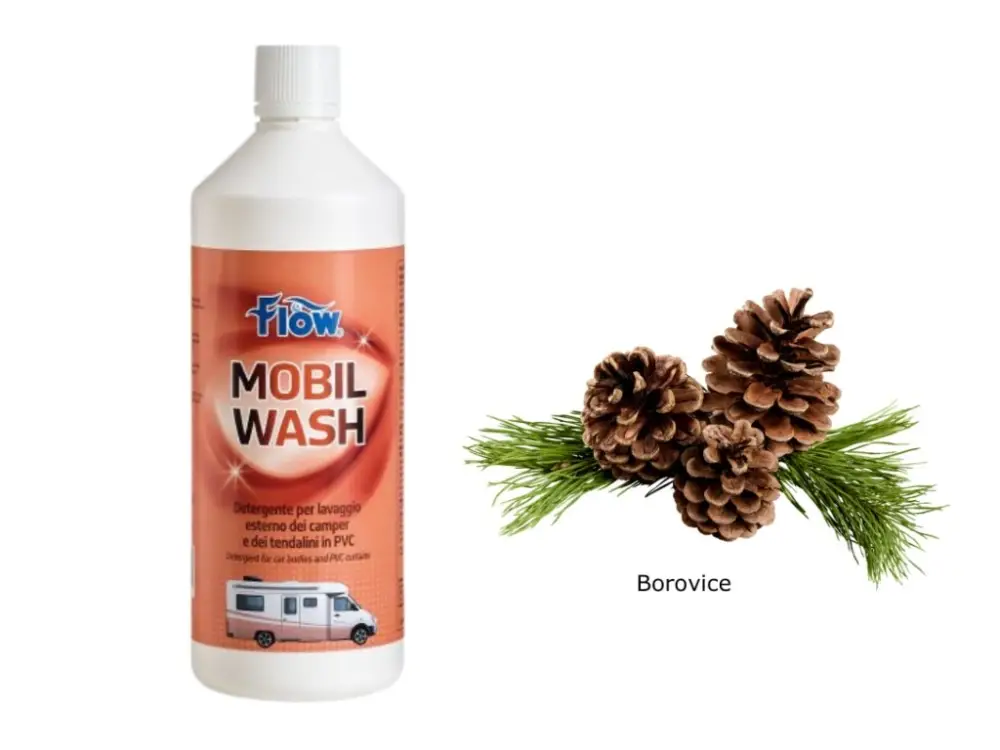 Autošampon Flow Mobil Wash borovice -1l Cenová Bomba
