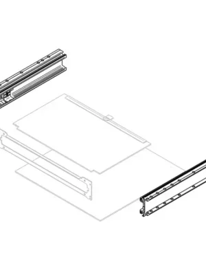 Montážní rám Thule Slide-Out V18 550 Vysoce Kvalitní