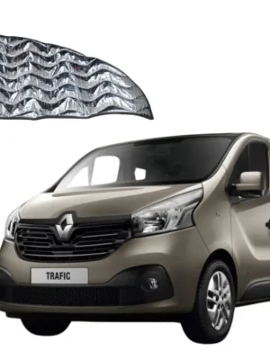 Vnitřní termoclony pro Renault Trafic od roku 2017 / Fiat Talento / Opel Vivaro s komfortním obložením KR + DR - druhá jakost Výprodej