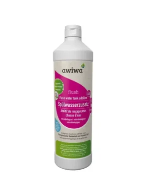Ekologický přípravek pro splachovací nádrže chemických WC Awiwa FLUSH - 1 litr Speciální Cena