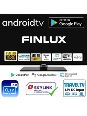 Akce Televize Finlux TV32FFMG5771 - ANDROID11, HDR, FHD, SAT, DVB-T2, WIFI, 12V, TRAVEL TV
