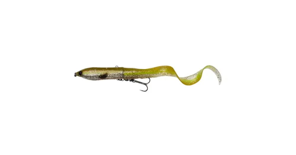 Cenově Výhodný Savage Gear 3D Hard Eel Slow Sinking Green Silver Ayu 17 cm 50 g