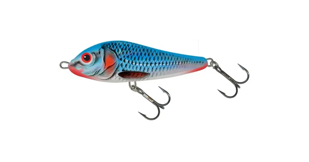 Salmo Wobler Rattlin' Slider Bleeding Blue Shad - 11 cm Finální Výprodej