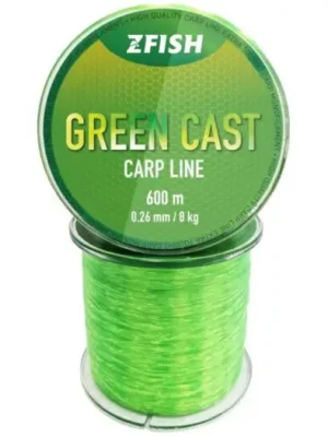 Poslední Šance Zfish Vlasec Green Cast Carp Line - 0,30 mm 600 m