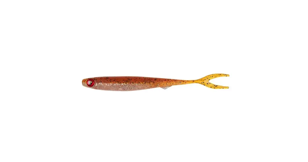 Rychlé Dodání Fox Rage Gumová Nástraha Slick Finesse Super Soft UV Tinsel Oil - 9 cm