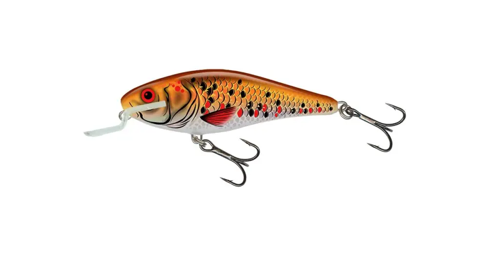 Salmo Wobler Executor Shallow Runner Holographic Golden Back - 5 cm 5 g Expresní Doručení