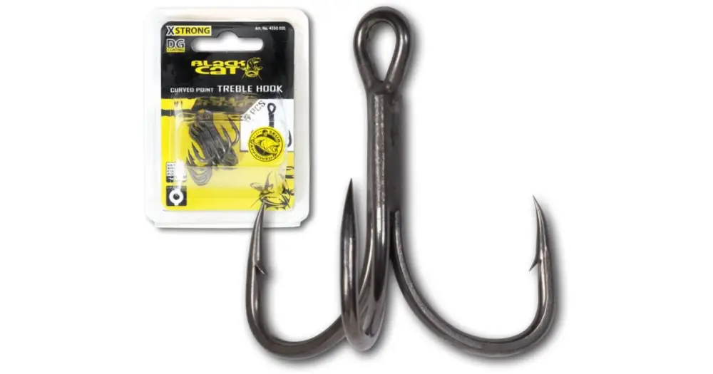 Top Prodej Black Cat Trojháček Curve Point DG Coating 5 ks - 2/0