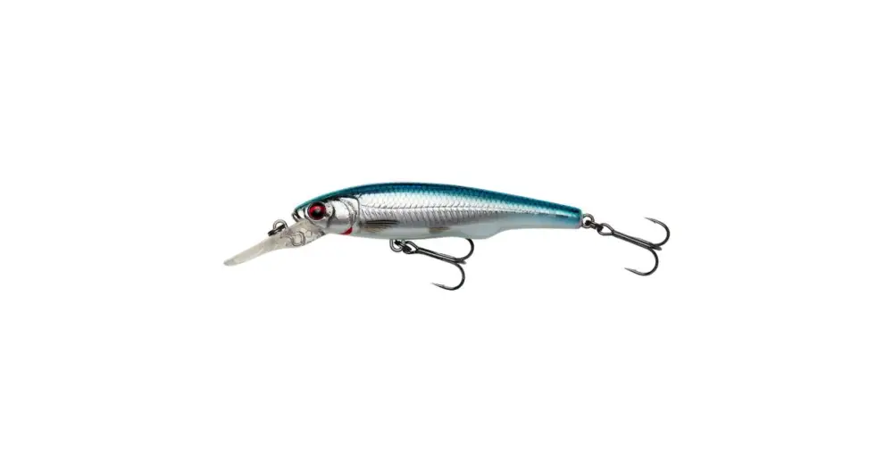 Dokud Zásoby Vydrží Savage Gear Wobler Gravity Twitch MR Suspending Blue Chrome - 8,3 cm 10 g