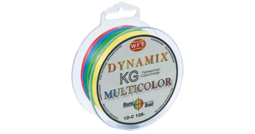 Ověřený WFT Splétaná Šňůra Round Dynamix KG Multicolor 300 m - 0,25 mm 23 kg