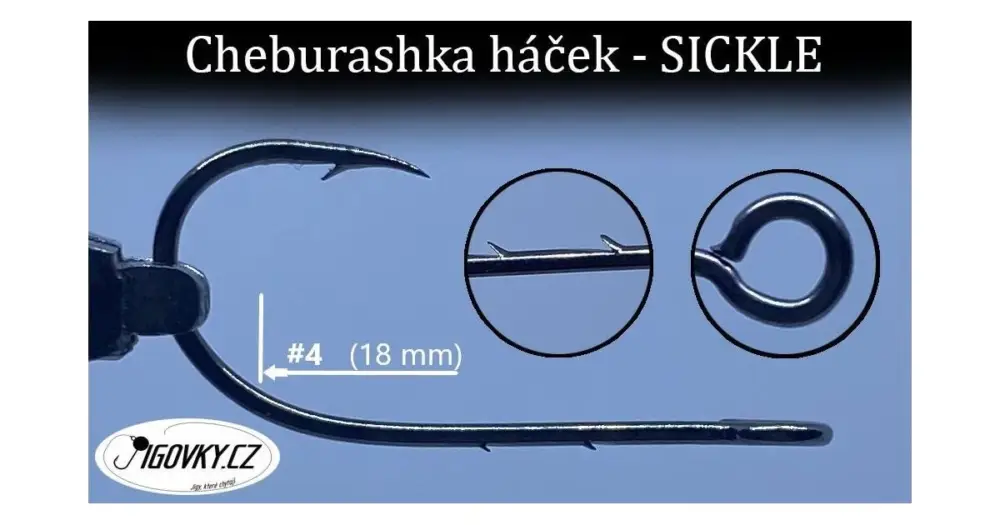 Sezónní Sleva JigovkyCZ Cheburashka Háček SICKLE - 2