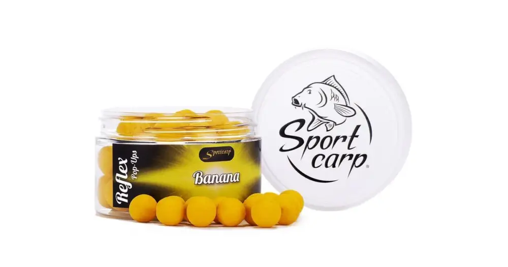 Nejprodávanější Sportcarp Plovoucí boilie Reflex Pop Up 150 ml 11 mm - Banana