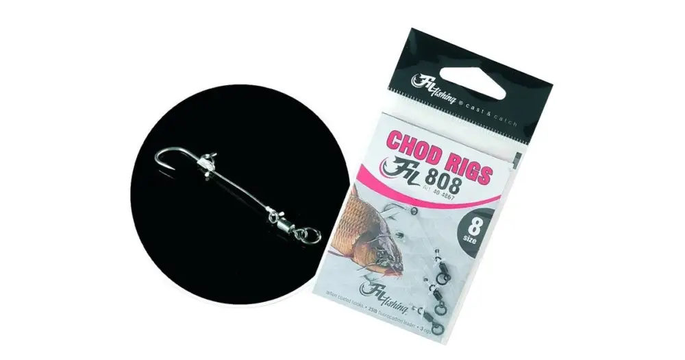 Filfishing Návazec Chod Rigs 25lb - Velikost 8 Sleva