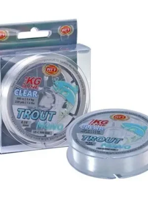 WFT Vlasec Trout Mono Clear 200 m - 0,18 mm 4,5 kg Kup Teď
