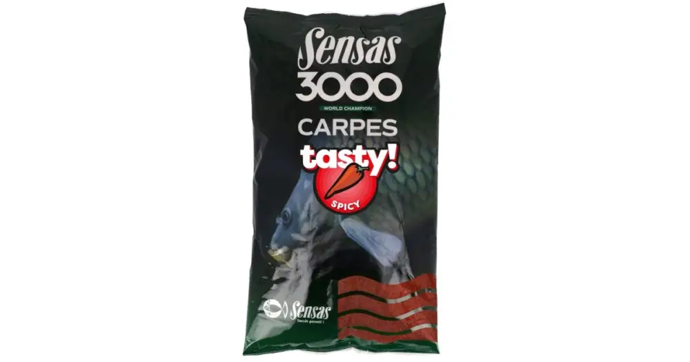 Sensas Krmení Carp Tasty 3000 1 kg - Spicy Dokud Zásoby Vydrží