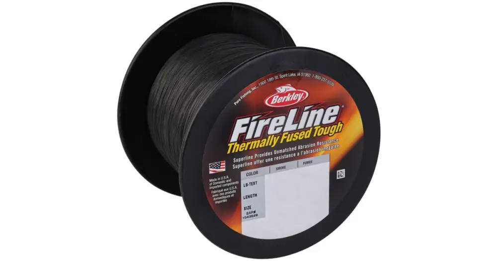 Berkley Splétaná Šňůra Fireline Fused Original Smoke - 0,17 mm 10,7 kg 1 m Omezená Nabídka