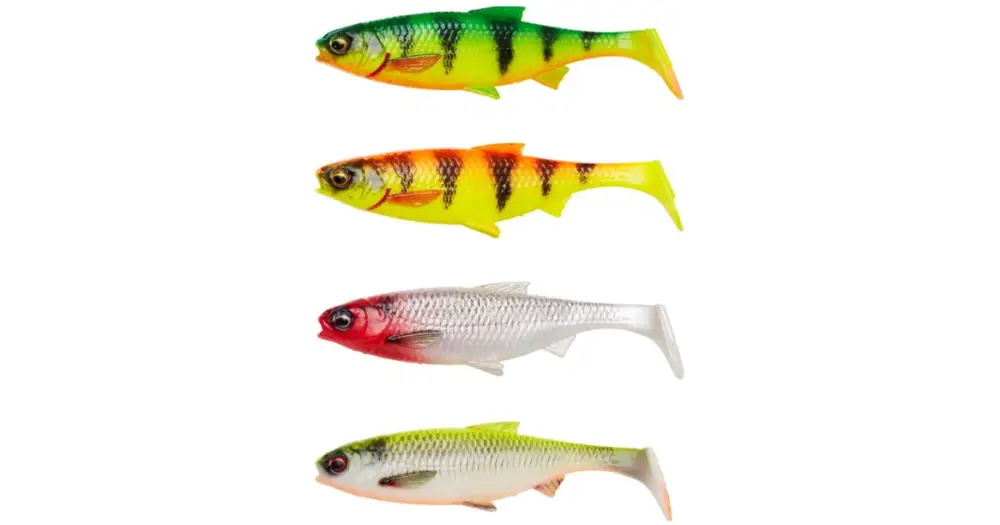Savage Gear Gumová Nástraha 3D River Roach Dark Water Mix 4 ks Nejprodávanější