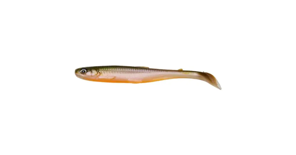 Savage Gear Gumová Nástraha Slender ScoopL Shad Oilve Pearl - 9 cm 4 g Vrácení Zdarma