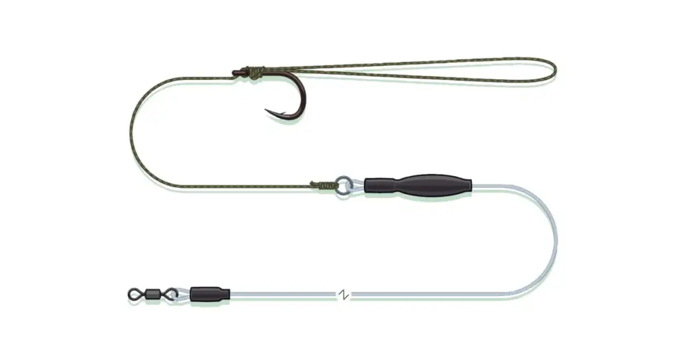Ověřený Madcat Návazec Pop UP Pellet Rig Sinking - 0,95 mm - 70 cm 3/0