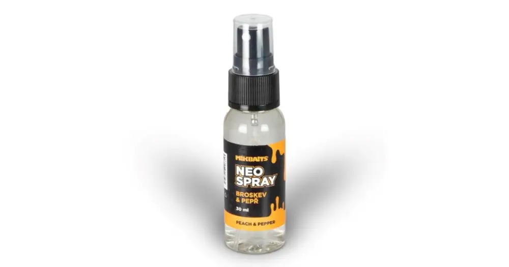 Vysoce Kvalitní Mikbaits Neo Spray 30 ml - Broskev & Pepř