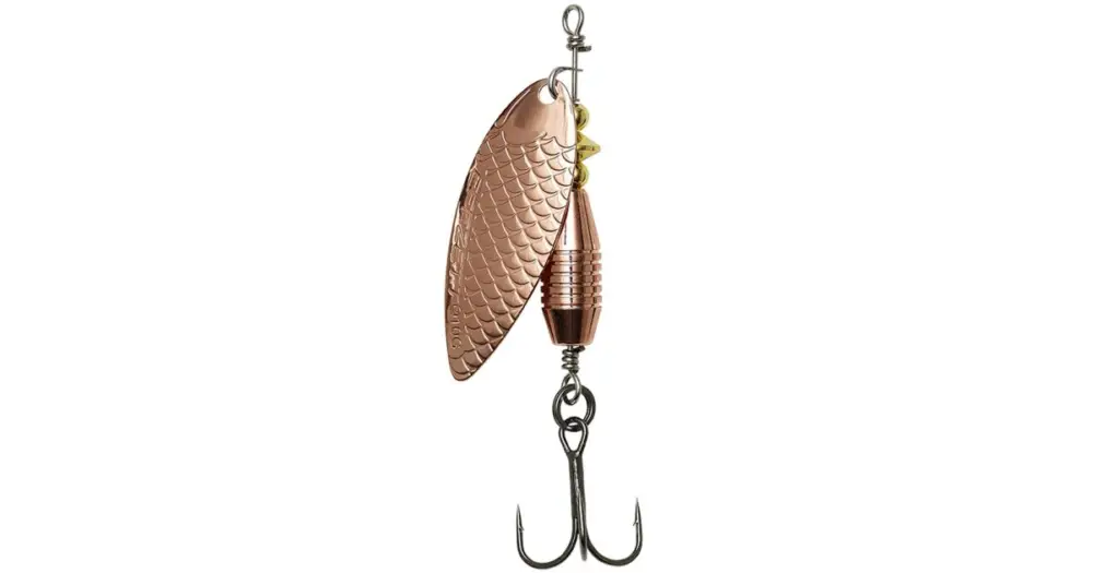 Expresní Doručení Dam Třpytka Fast Water Spinner Sinking Copper - Velikost 3 Hmotnost 10 g