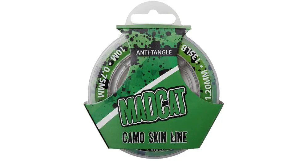 Nejprodávanější Madcat Návazcová Šňůra Camo Skin Line Brown Camo 10 m - 0,90-1,35 mm 75 kg