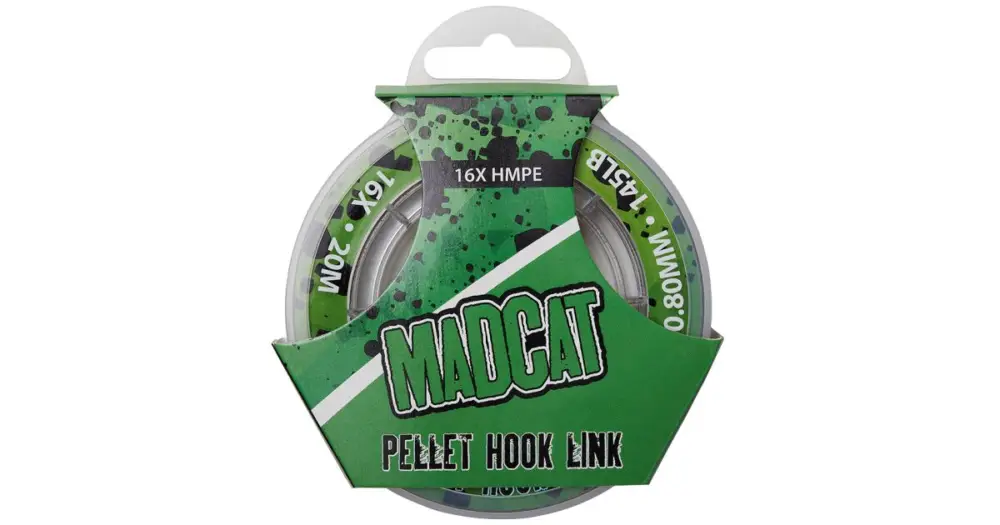 Cenově Výhodný Madcat Návazcová Šňůra Pellet Hook Link 16X Brown 20 m - 0,95 mm 85 kg