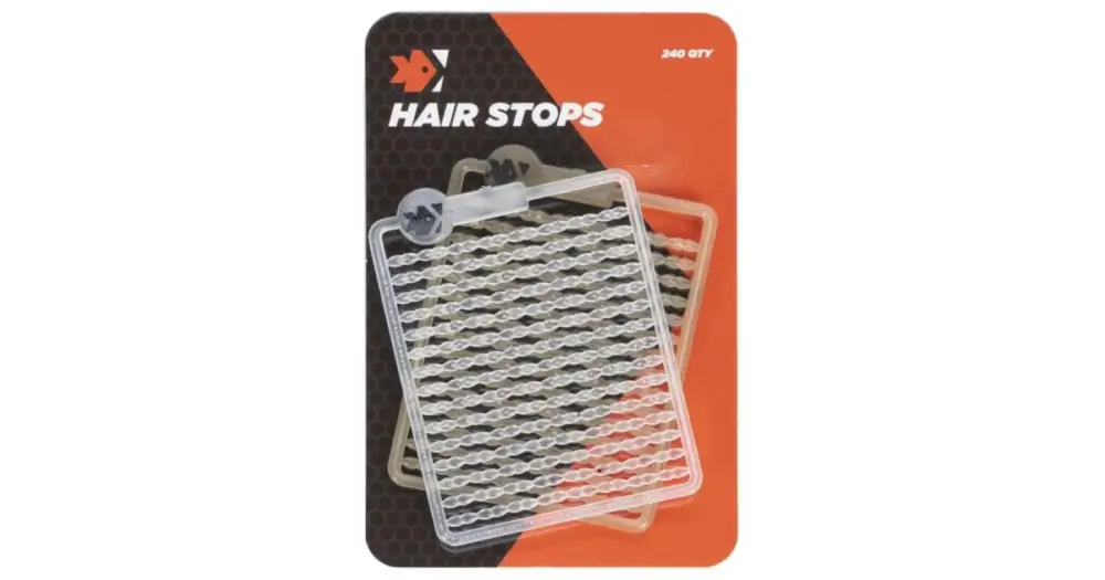 Nejlepší Volba Feeder Expert Zarážky Hair Stops Čiré + Hnědé 240 ks