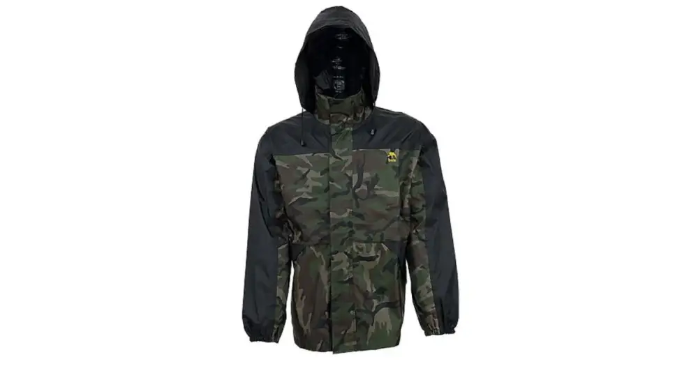 Rychlé Dodání Behr Bunda Rain Jacket Camou - Velikost XL