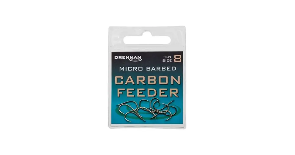 Levný Drennan Háčky Carbon Feeder - Velikost 14