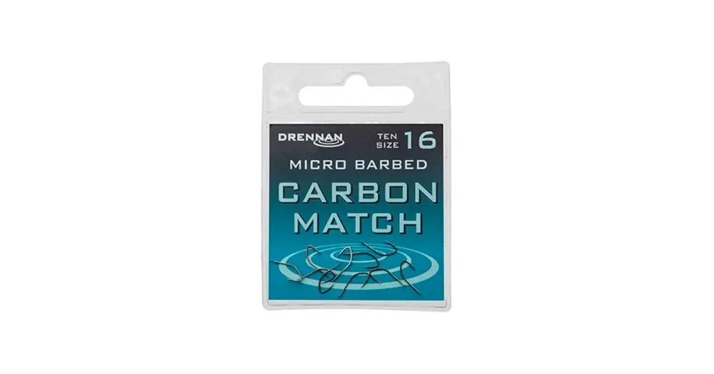 Drennan Háčky Carbon Match - Velikost 16 Pouze Dnes